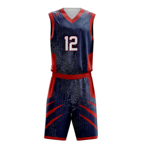Ensemble de shorts de basket-ball de haute qualité, logo d'équipe personnalisé, numéro imprimé par sublimation, respirant, anti-UV, taille plus, entraînement - Product Image 2