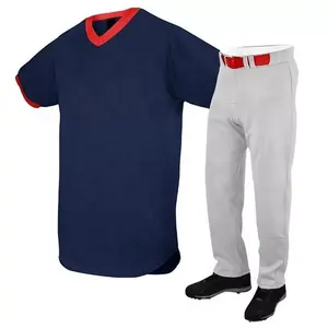 Nueva llegada de alta calidad 100% poliéster béisbol y ropa de softbol conjuntos hechos a medida nueva llegada uniformes - Product Image 1