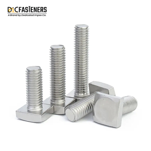 สลักเกลียวหัวเหลี่ยม HDG 1/2 \ "5/8 \" 3/4 \ "7/8 \" ขนาดคาร์บอนเหล็กและอลูมิเนียมสแตนเลสแบบธรรมดาหรือมาตรฐาน ASTM - Product Image 4