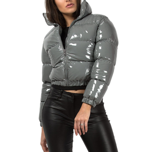 Women's Plus Size Puffer Bubble <b>Jacket</b> Breathable Eco-Friendly Winter Coat Long Puff Regular Length Bamboo Lining Customizable - Product Image 5