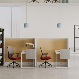 Système de bureau modulaire extensible OMNI <span class=keywords><strong>à</strong></span> 4 postes pour le télémarketing et les bureaux - Product Image 4