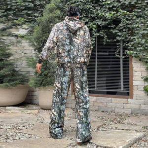 Conjunto Deportivo de Felpa con Capucha, Sublimado, Informal, de Poliéster, al por Mayor, Fabricante OEM, Marca Privada, Ropa Urbana Elegante de Secado Rápido - Product Image 2