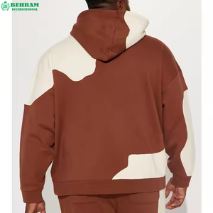 Sweat à capuche unisexe personnalisé pour logo, motif uni, 100% molleton épais/éponge française, écologique, effet vieilli, délavé à l'acide - Product Image 5