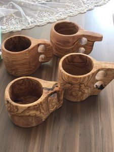 TRADITIONAL Natural Wood <b>Tea</b> <b>Cup</b> Wooden for Wine Coffee Water Hot Cold Drinks Drinking Mug, <b>Japanese</b> Style Wood <b>Tea</b> <b>Cup</b> - Product Image 4