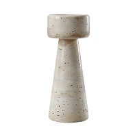 Porte-bougies en marbre blanc faits à la main, lanternes, pots - Décoration de luxe pour la maison pour Noël avec tailles personnalisées