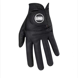 Piel de oveja antideslizante transpirable y duradero práctica GUANTES DE Golf mano izquierda Cabretta cuero 2024 OEM tela de cuero hombres 200 Uds ZSH - Product Image 1
