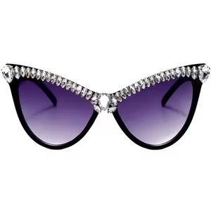 Top Brand Trendy Rectangular Shape <b>Sunglasses</b> D VVS Moissanite Diamond Glasses for Women <b>Men</b> - Product Image 1