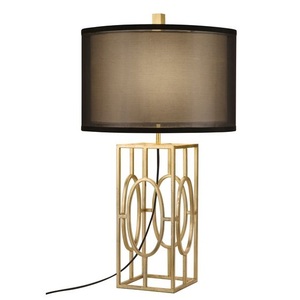Customized Size Black Color Coating Top Demanding Product New Design Metal <b>Lamp</b> <b>Table</b> for Restaurant Dinner Light - Product Image 6