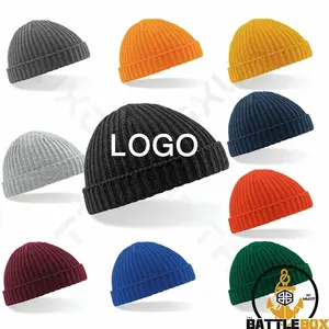 BD最新时尚帽子男女标志漂亮新设计头戴帽针织骷髅帽豆豆帽供应商
