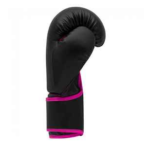 Guantes de boxeo con logotipo personalizado de Pakistán Fabricante 8oz 16oz Deportes de cuero MMA Fighting Kick Boxing Guantes de entrenamiento de perforación - Product Image 2