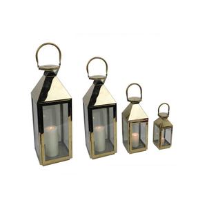 Linternas de velas hechas a mano de Metal marroquí de diseño de lujo para decoración navideña del hogar y regalos del fabricante indio - Product Image 1