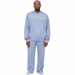 Sweat-shirt en molleton de coton pour homme, vêtements de sport, sweat-shirt à capuche, tenue, vente en gros, OEM/ODM, logo personnalisé, fournisseur B2B aux États-Unis - Product Image 1