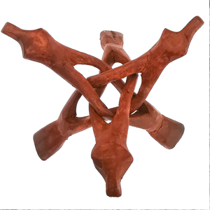 ขาตั้งสามขาทำจากไม้ที่ทำจากไม้สีขาว6นิ้วที่แปลกใหม่สำหรับคริสตัลทรงกลม - Product Image 4