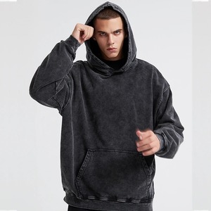 Sudaderas con Capucha Personalizables Estilo Vintage con Lavado Ácido para Hombre y Mujer, Sudaderas DIY con Estampado de Manga, Dibujos Animados y Texto, Diseño Personalizado de Invierno, Sudadera de Forro Polar con Tu Propia Marca - Product Image 4