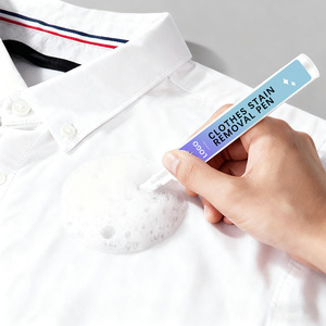 Stylo <span class=keywords><strong>d</strong></span>étachant OEM pour chemises, vêtements, tissus – Nettoyant de voyage en stick pour éliminer les taches <span class=keywords><strong>d</strong></span>'huile, de café, de vin, <span class=keywords><strong>d</strong></span>'<span class=keywords><strong>encre</strong></span>, de nourriture et de sauce - Product Image 1