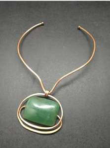 Nouvelle version Vintage or Rose collier en acier inoxydable pour les femmes accessoire de bijoux de mariage haut de gamme pour la fête de fiançailles - Product Image 4