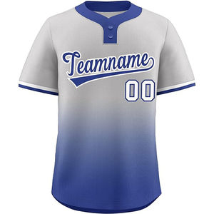 Camiseta de Béisbol Personalizada de Alta Calidad, Unisex, Transpirable, de Secado Rápido, Estampada, para Adultos, Tallas Grandes - Product Image 1