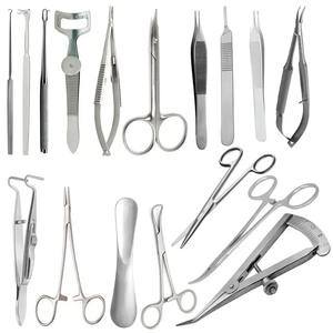 Ensemble de blépharoplastie Instruments chirurgicaux de chirurgie oculaire Paupière majeure Micro plastique Rhinoplastie ophtalmique de base Double ensemble 17 pièces - Product Image 1