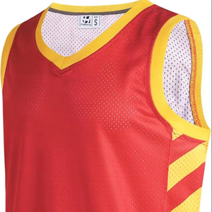 Men's V-Neck Mesh Athletic Basketball Jersey Hip Hop <b>Sports</b> <b>Tank</b> <b>Top</b> for Fans Wearable Basketball Jersey - Product Image 1