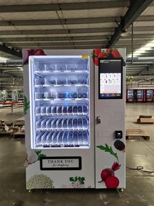 Nueva máquina expendedora automática comercial, aperitivos y bebidas, monedas/efectivo/tarjeta operada con función SDK, máquina expendedora usada - Product Image 5