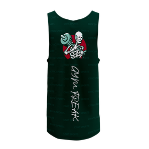 Camisetas sin mangas con logotipo personalizado para hombre, para culturismo, tejido, entrenamiento, gimnasio, Fitness, estilo informal - Product Image 3