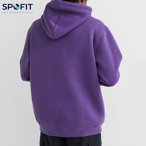 Sweat à capuche surdimensionné pour homme de qualité supérieure, 100% coton, imprimé sur mesure, service OEM, streetwear, sweat à capuche 2026 - Product Image 3