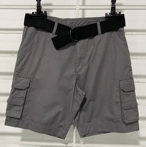 BD hommes qualité Cargo Shorts 100% coton Dobby à la mode solide motif coupe régulière Anti-rides décontracté Shorts pour l'été - Product Image 2