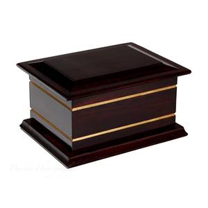 Urnes de crémation en bois de style américain de haute qualité Urnes commémoratives artisanales pour cendres adultes fabriquées au Viet Nam - Product Image 5