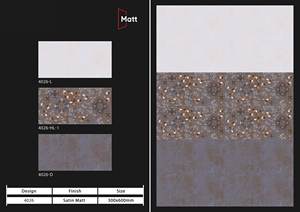 Carreaux muraux en céramique 300X600mm Finition Matt Dimension 30x60cm Marbre rétro-éclairé de luxe Vente en gros 600x300 Carreaux - Product Image 3