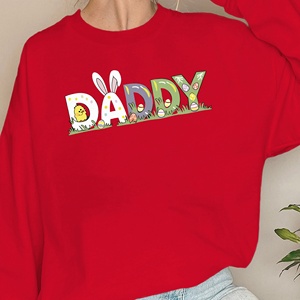 DADDY avec des décorations de Pâques sweats pour femmes - Product Image 3