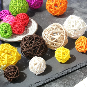 Vietnam Handmade Rattan <b>Heart</b> Natural <b>Wicker</b> Wall Decor for Weddings, Anniversaries, or Cozy Interior Spaces - Product Image 2