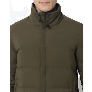 เสื้อแจ็คเก็ตบุนวมผู้ชาย,เสื้อแจ็คเก็ตบุนวมโพลีเอสเตอร์น้ำหนักเบาสำหรับใส่กลางแจ้งเสื้อบอมเบอร์เสื้อแจ็คเก็ตขนาดพิเศษ - Product Image 6