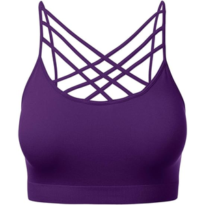 New 2025 Latest style Women's High Elastic Yoga Bra Breathable Comfortable for Outdoor Running Fitness Gym Women Yoga Bra - Product Image 1