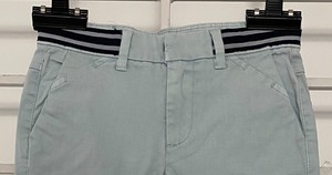 Pantalon droit d'été personnalisé pour hommes 100% coton sergé teint clair et respirant avec service OEM disponible - Product Image 3