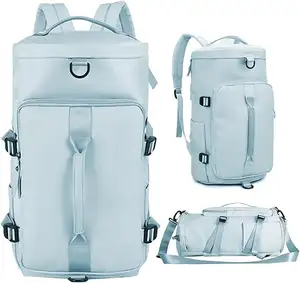 Mochila esportiva para laptop personalizada, mochila esportiva casual para viagens e academia, mochila esportiva leve personalizada da moda mais recente