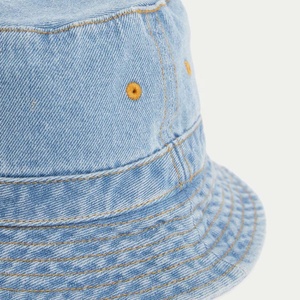 Sombrero de sol para niños de excelente calidad, de algodón puro, ajuste regular, con ala ancha para proteger la cara y el cuello, precio al por mayor. - Product Image 2