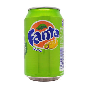 Precio de fábrica Fanta Tropical 330ml Lata bebidas disponibles para distribuidores - Product Image 1