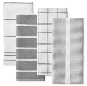 Hot Sale 100% Cotton Waffle Weave <b>Towels</b> Super Absorbent Striped Pattern Kitchen <b>Towels</b> <b>Cheap</b> Price OEM Supplier - Product Image 6