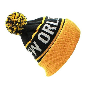 Gorro de Invierno Personalizado de Punto Jacquard para Adultos, Gorro con Pompón y Logotipo Personalizado - Product Image 4