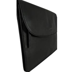 Sac à bandoulière en cuir véritable de grain de galet noir de qualité supérieure fait à la main Saman Design géométrique Vintage haut bohème indien - Product Image 3