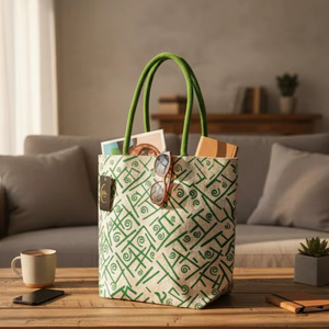 Premium Ladies Canvas <b>Tote</b> Eco Friendly Durable Stylish Fashion Handbag Everyday Carryall Sustainable Chic Shoulder <b>Bag</b> Zipper - Product Image 1