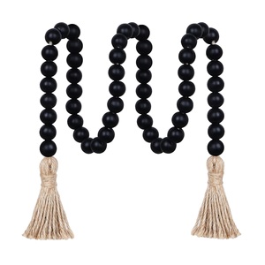 Venta caliente hecho a mano diseño bohemio macramé guirnalda fabricante decoraciones para el hogar Decoración del hogar de lujo - Product Image 2