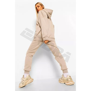 high quality custom logo two piece suit solid color <b>plain</b> <b>tracksuit</b> hoodie men sweatsuit set soft autumn active stylefitgo - Product Image 3