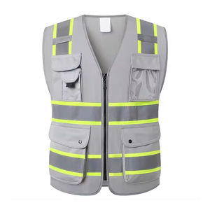 Chaleco de Seguridad Reflectante de Alta Calidad 100% Poliéster, Chaleco Promocional para Trabajadores, Cómodo, Transpirable, con Serigrafía - Product Image 2