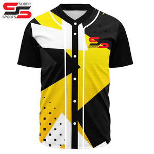 Maillot de baseball pour hommes, broderie sublimée, uniforme, maillot de baseball, compétition jeunesse, prix de gros - Product Image 5