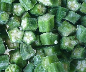 Okra surgelée entière coupée, vente chaude, excellent prix, Akina - Product Image 1