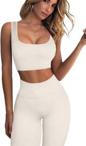 Conjunto Deportivo para Mujer, Personalizado OEM, Ropa de Gimnasio Premium al por Mayor, Leggings de Yoga de Cintura Alta Elástica - Product Image 2