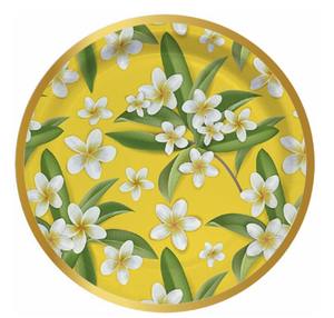 Spring Floral <b>Paper</b> <b>Plate</b> 350 GSM Foil 8PC (Design, Specs & Pack Qty Customizable - Product Image 1