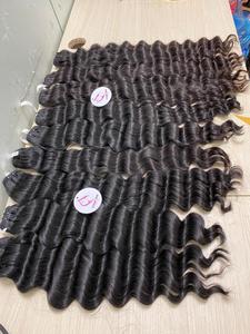 Extensiones de cabello Remy Camboyano de la mejor calidad, cabello ondulado profundo para Nigeria, Sudáfrica, Senegal... - Product Image 3