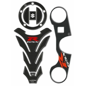 Kit Adesivi Protettivi 3D Premium per Serbatoio Moto Suzuki GSX-R 1000 2007-2008 - Product Image 1